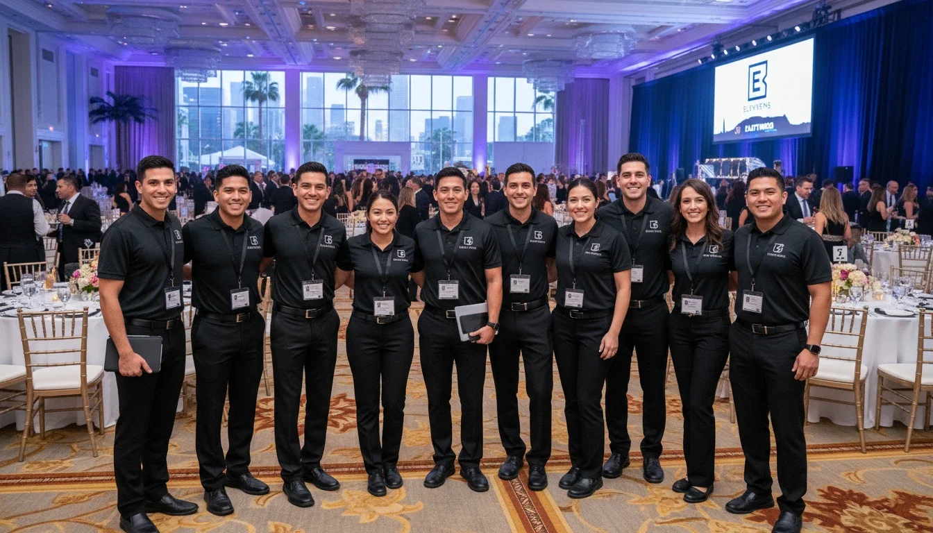 Eleven8 event staff Los Angeles Olympic brand activation hospitality team