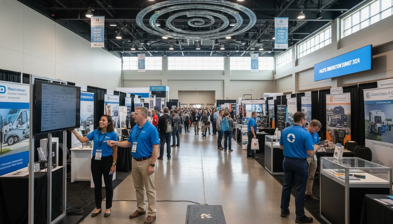 The Oregon Convention Center hosts major trade shows requiring professional event staff