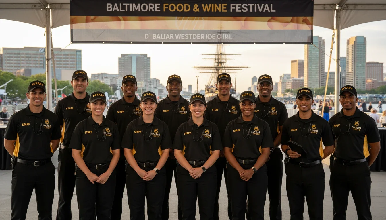 Eleven8 event staff agency Baltimore professional team