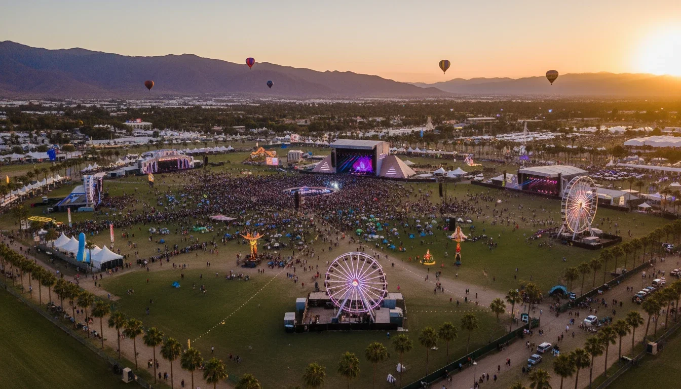 The Empire Polo Club in Indio, CA — home to some of the world's biggest events