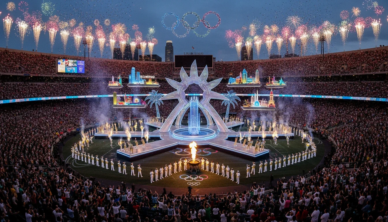 LA 2028 Olympics Opening Ceremony July 14 2028 brand sponsorship
