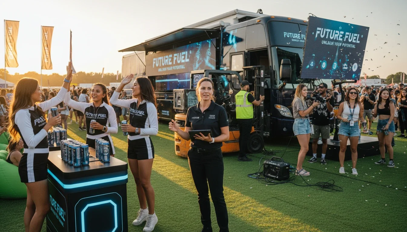The five essential staff roles in a brand tour activation team
