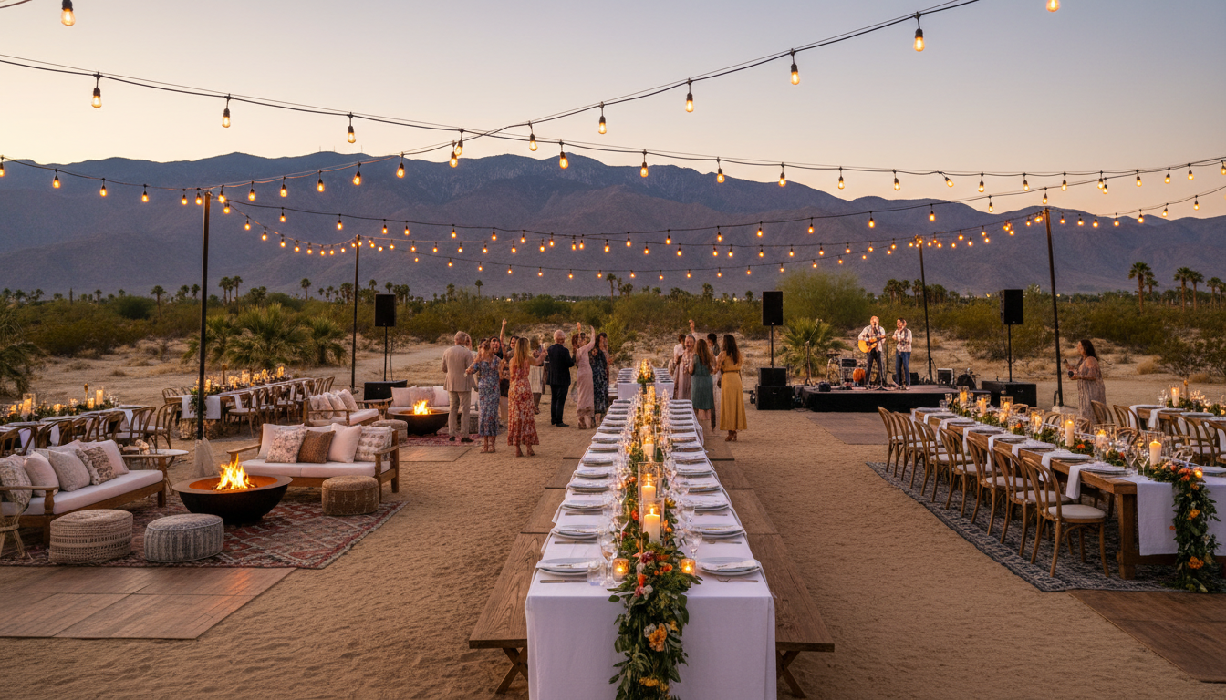 How to Plan an Event in Indio, CA: Venues, Vendors, Staff &amp; Seasonal Tips