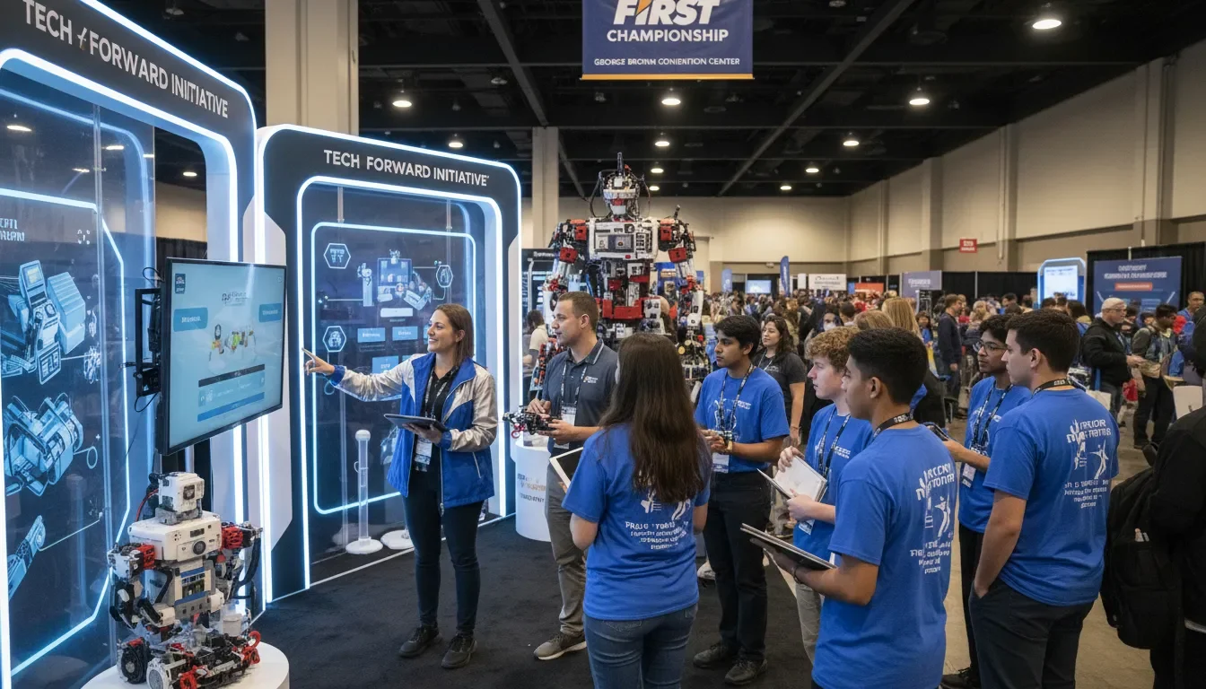 How to Staff a Sponsor Activation at the FIRST Robotics World Championship