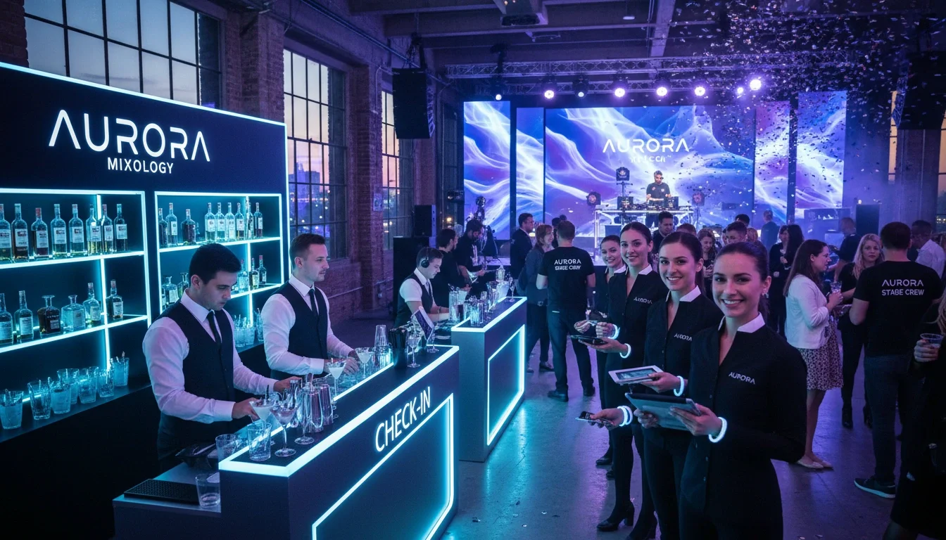 professional event staff brand activation Charlotte
