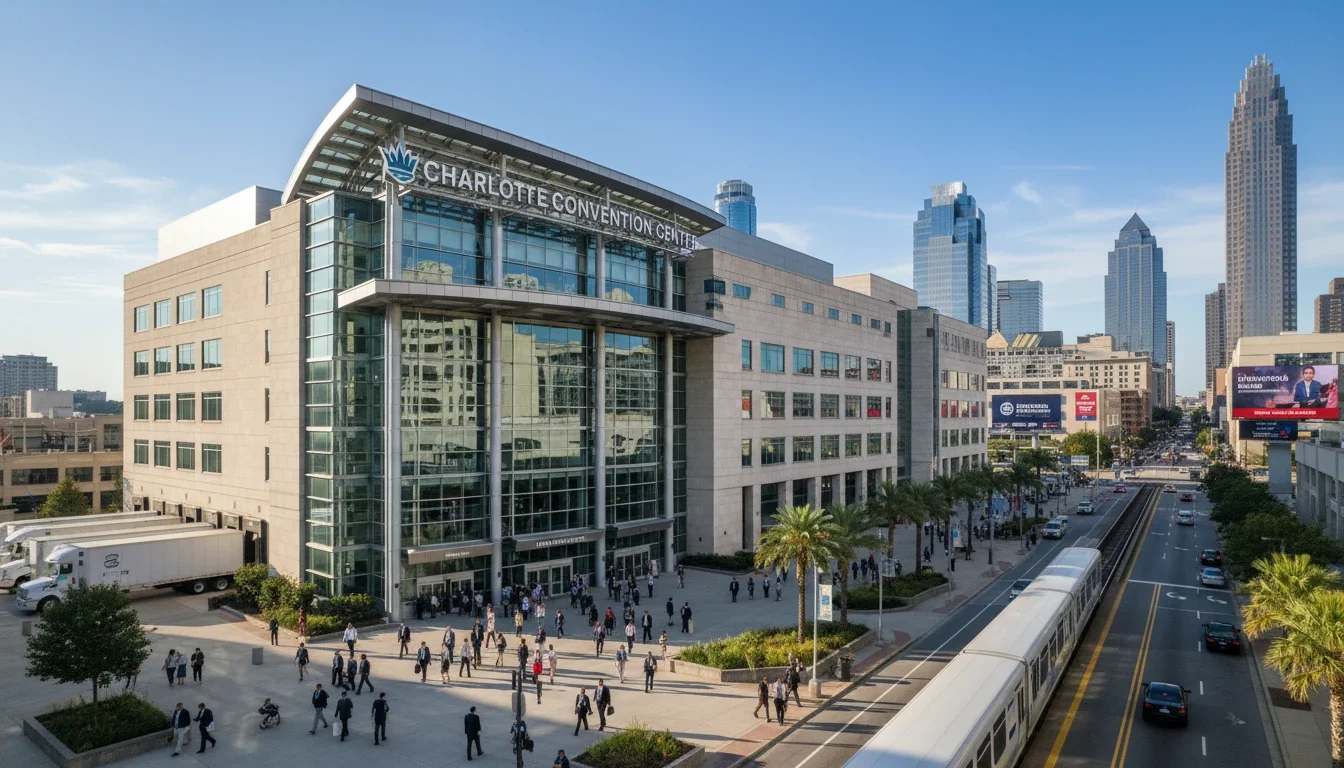 Charlotte Convention Center event venue staffing