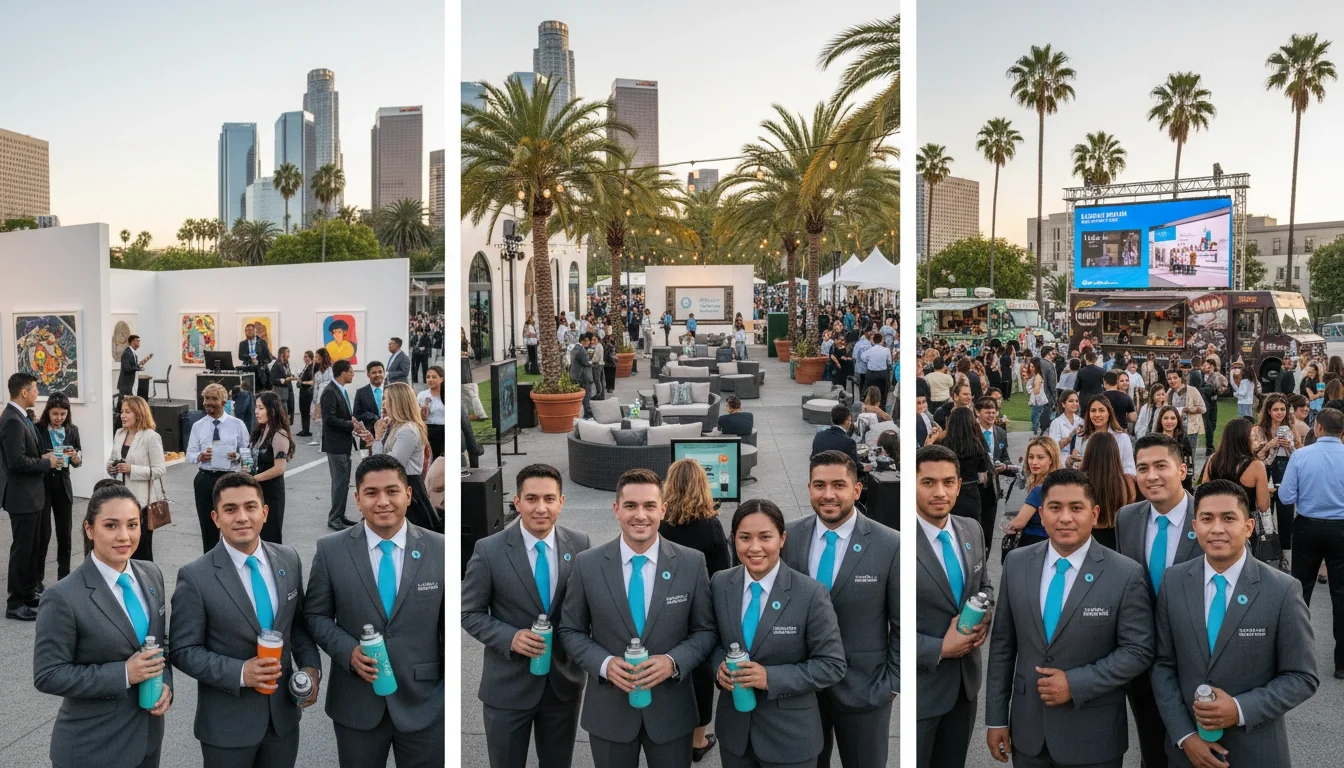 brand consistency event staff uniform multi-venue brand activation Los Angeles