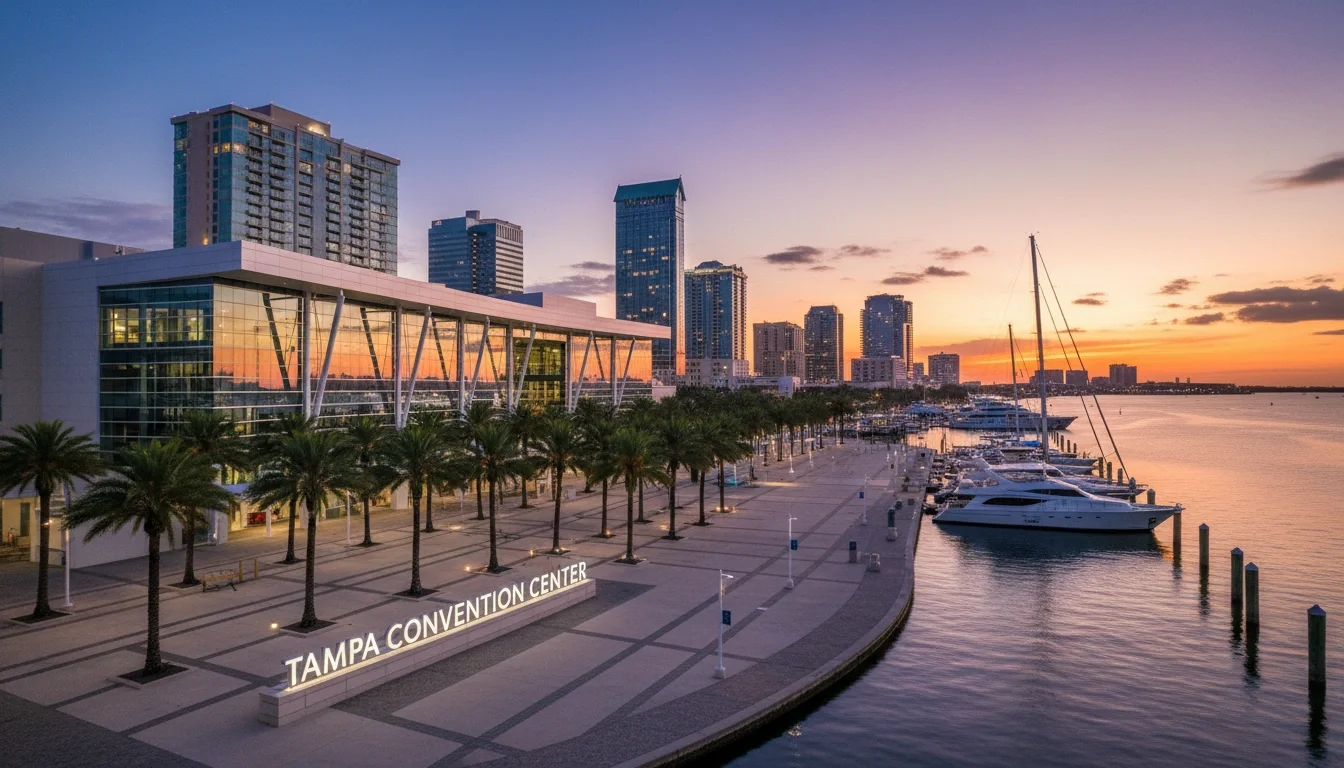 Tampa Convention Center event venue exterior