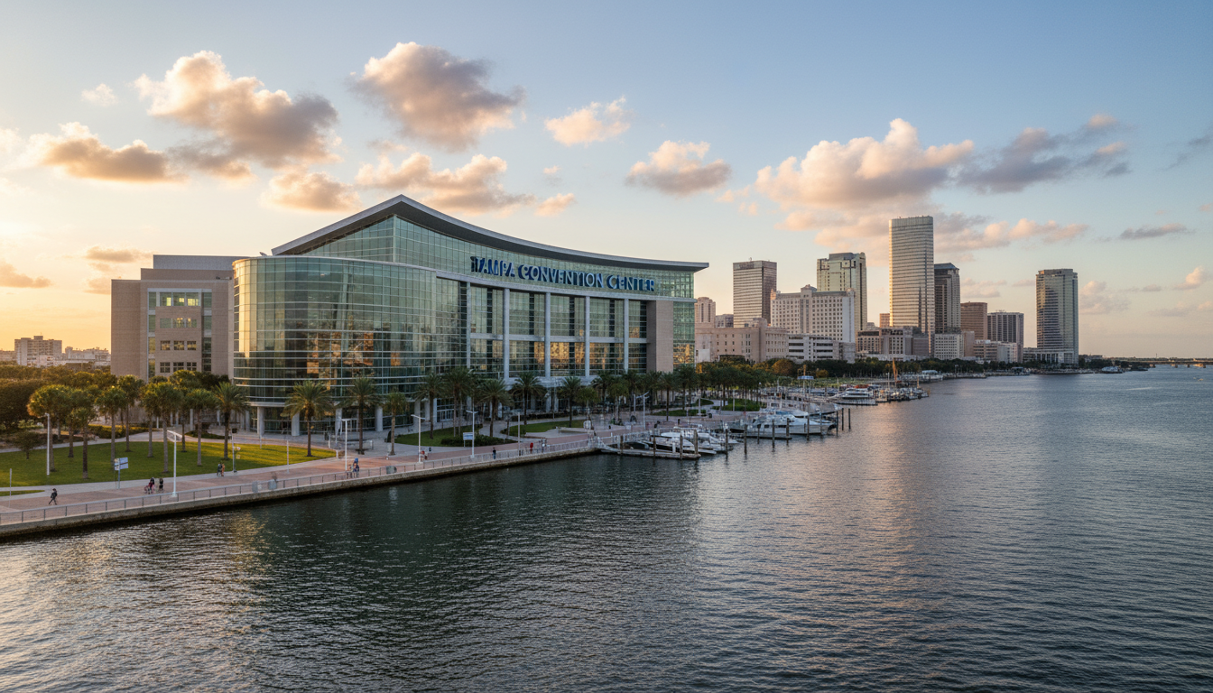 Tampa Convention Center event venue trade show conference staffing Tampa Bay