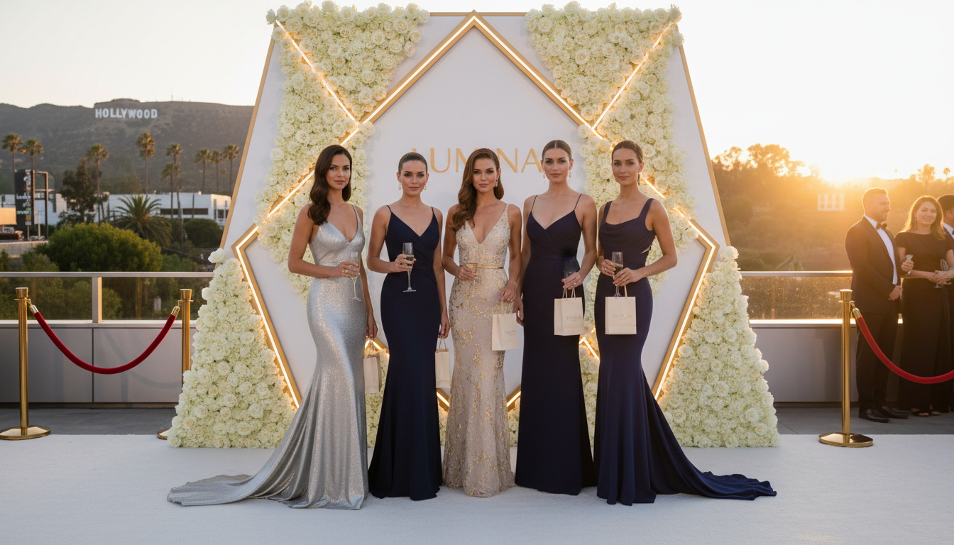 brand ambassadors at luxury event in Los Angeles