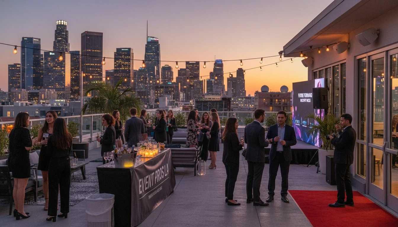 event industry professionals networking at Los Angeles event industry meetup