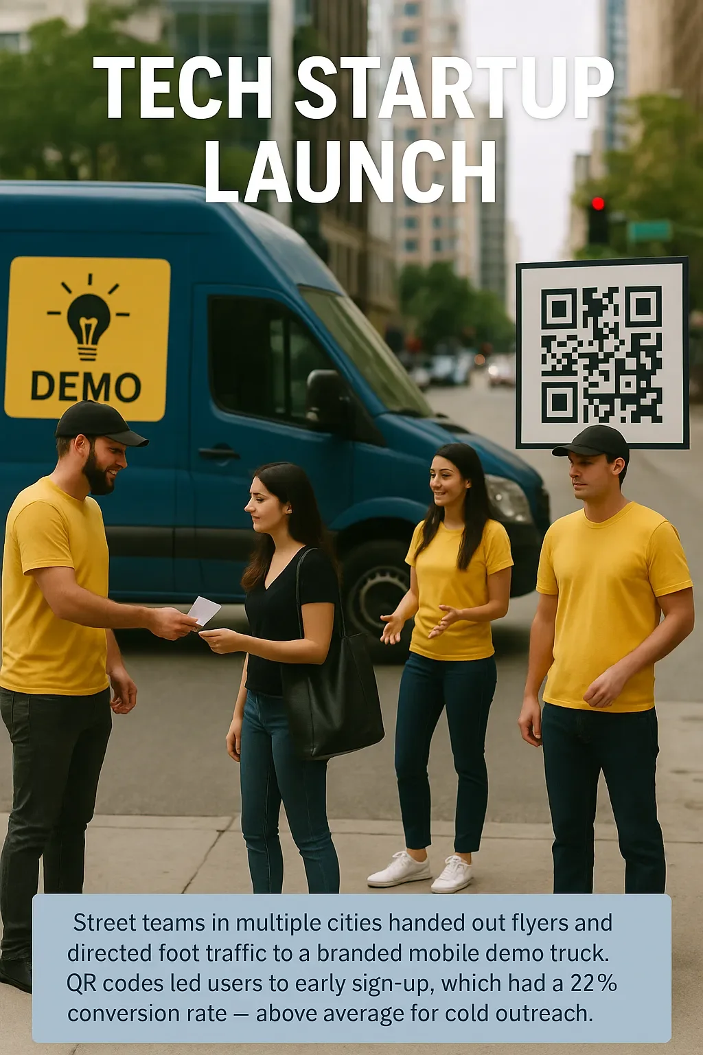 tech startup launch