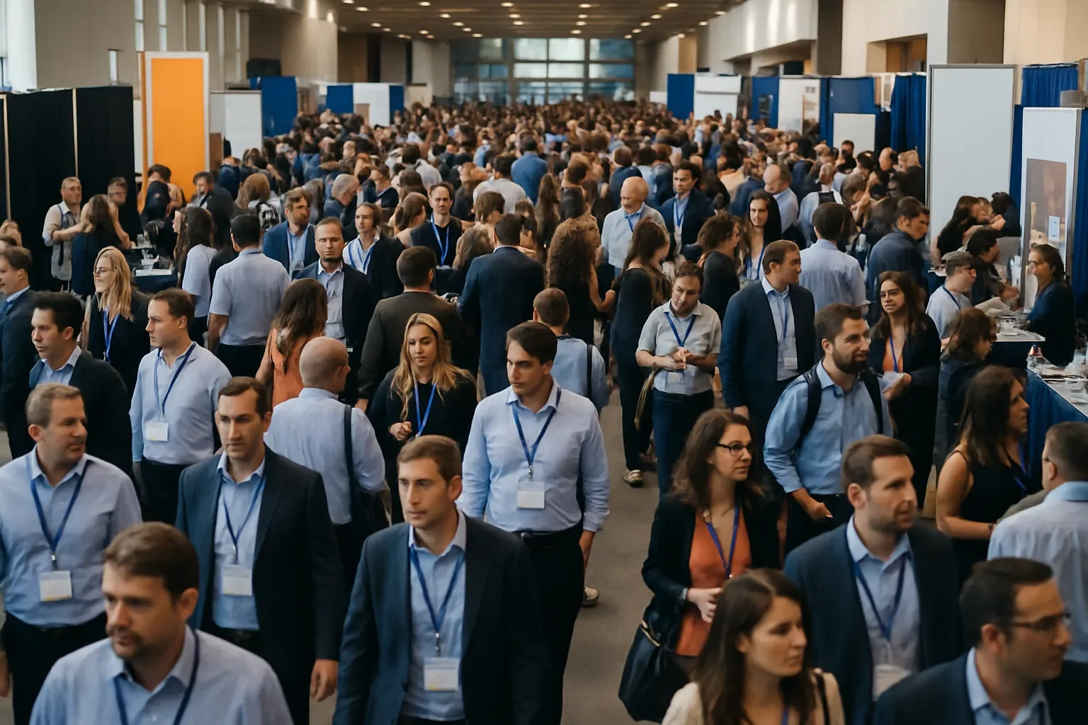 busy conference