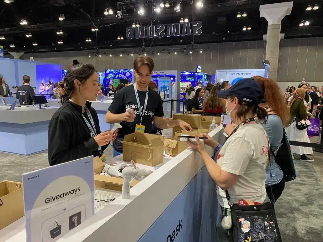 trade show staff in atlanta