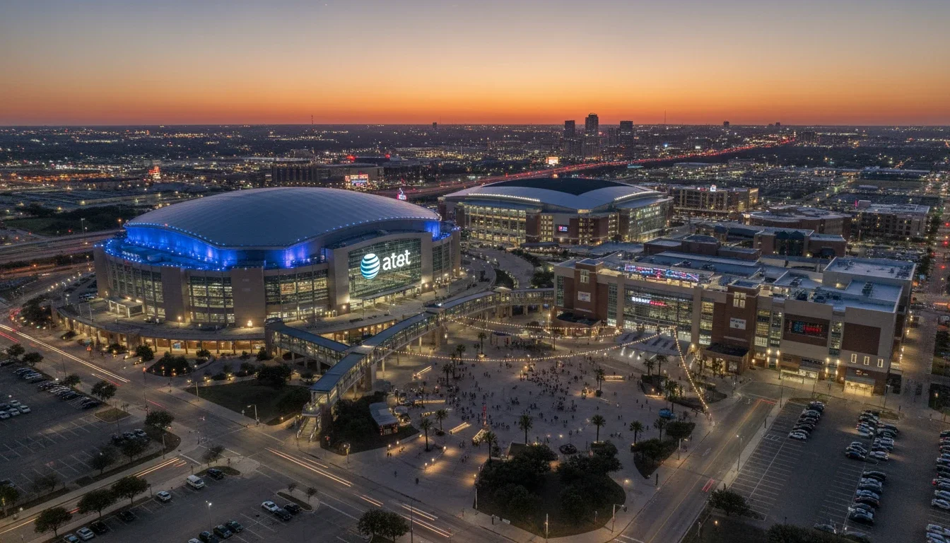 AT&T Stadium Arlington Texas venue for product launches and brand activations