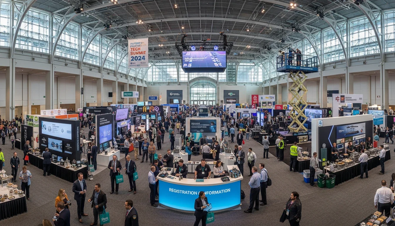 Pittsburgh's David L. Lawrence Convention Center hosts major trade shows requiring diverse staffing roles