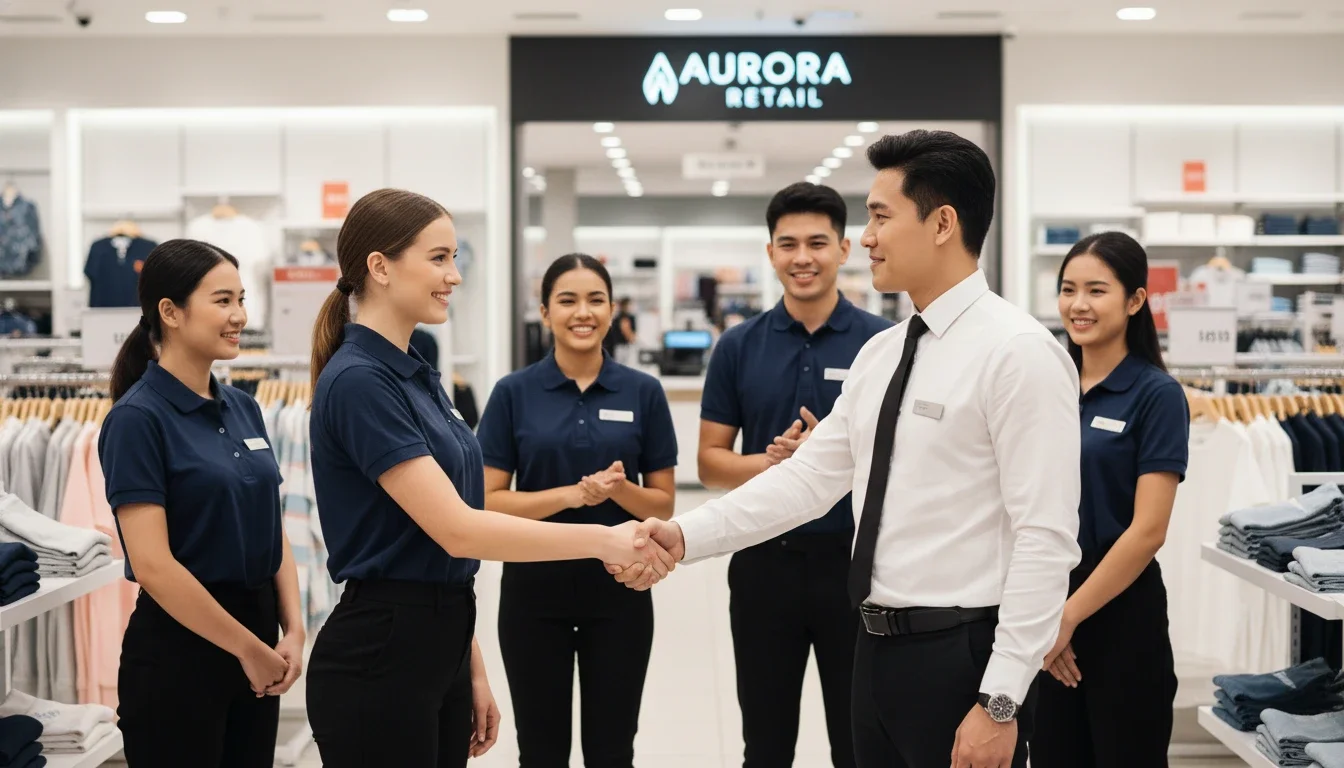 retail temp worker team introduction staffing agency