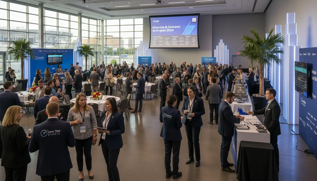 best event staffing agencies in Arlington TX — professional event staff at corporate event