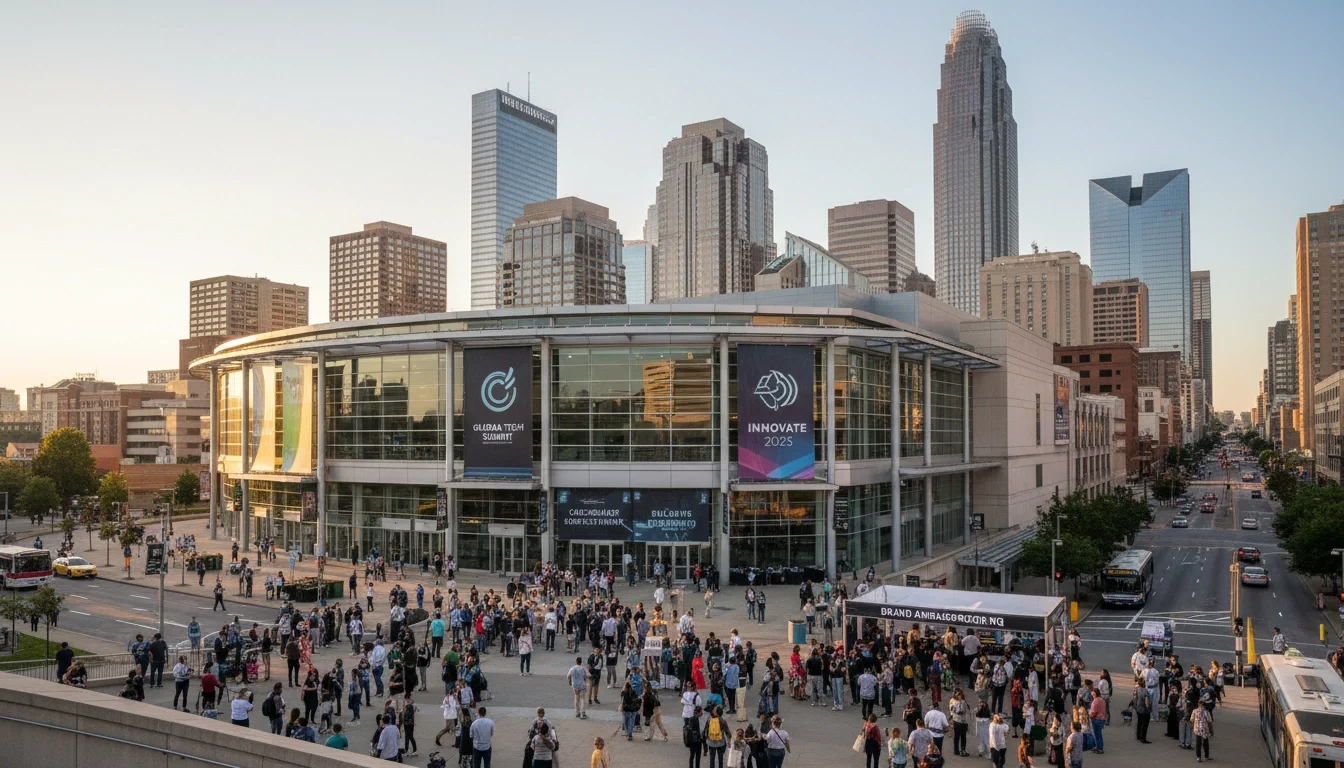 Charlotte Convention Center event marketing activation opportunities