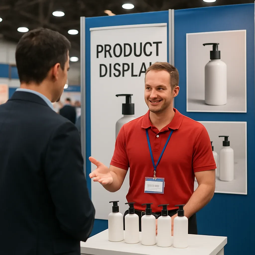 product specialist at tradeshow