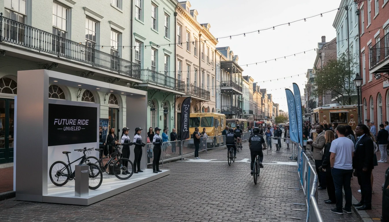 King Street Charleston SC event activation venue for product launch marketing