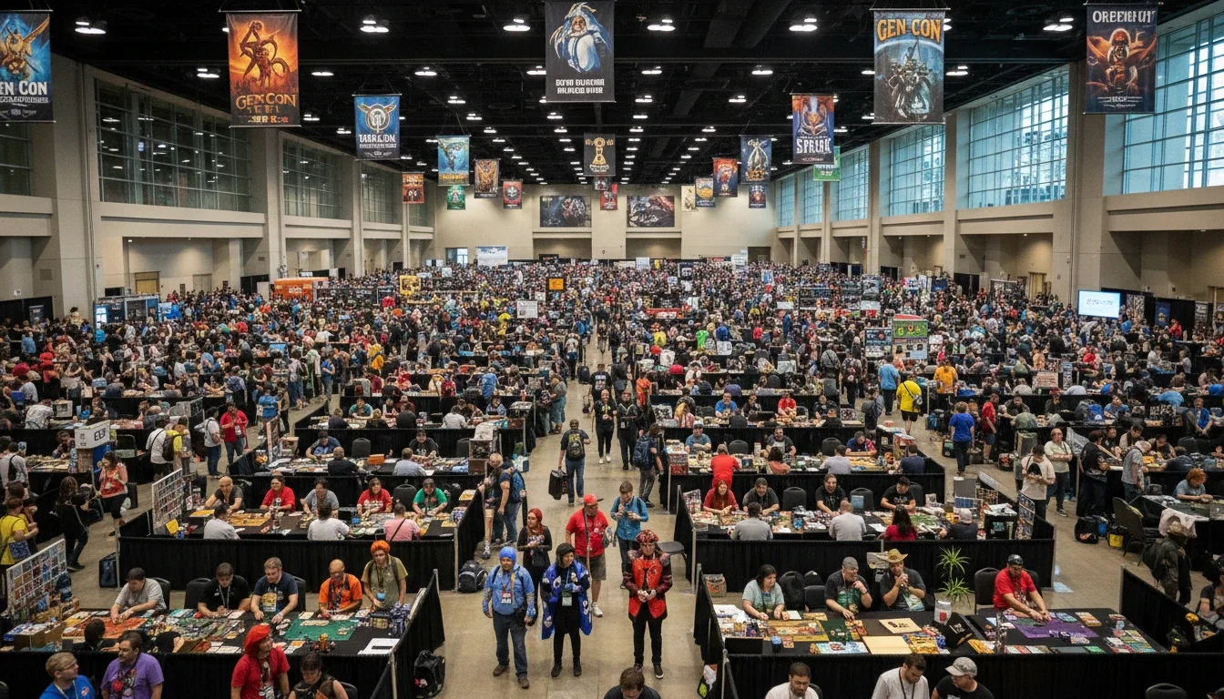 Gen Con Indy fills the entire Indiana Convention Center each summer with over 140,000 gaming enthusiasts