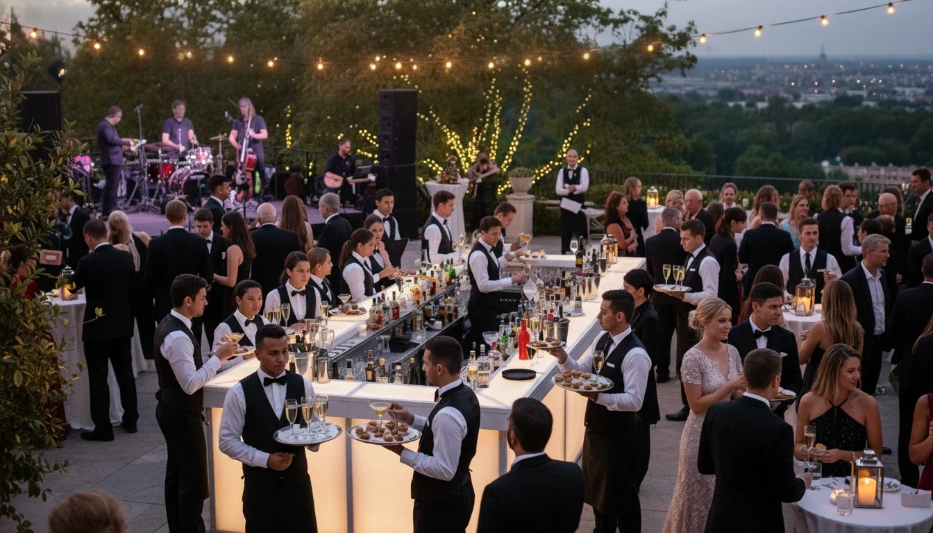 Properly staffed events ensure guests receive excellent service without overwhelming your budget
