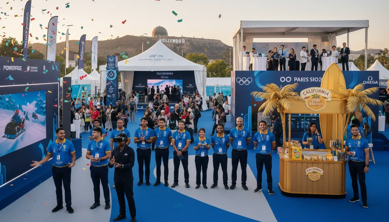 brand ambassadors event staff LA28 Olympic brand activation Los Angeles 2028