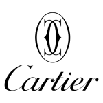 Cartier logo with double C emblem