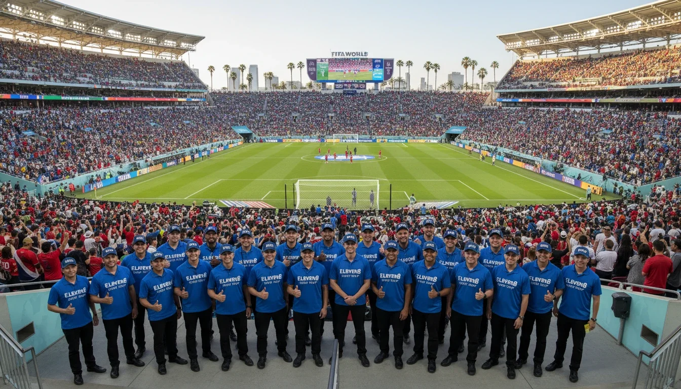 Eleven8 Event Staff professional event team Los Angeles