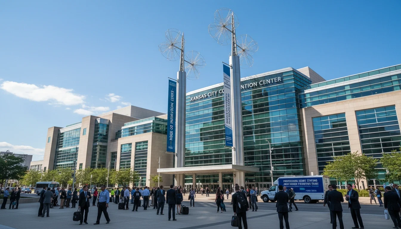 The Kansas City Convention Center — a major venue driving consistent demand for professional event staff year-round