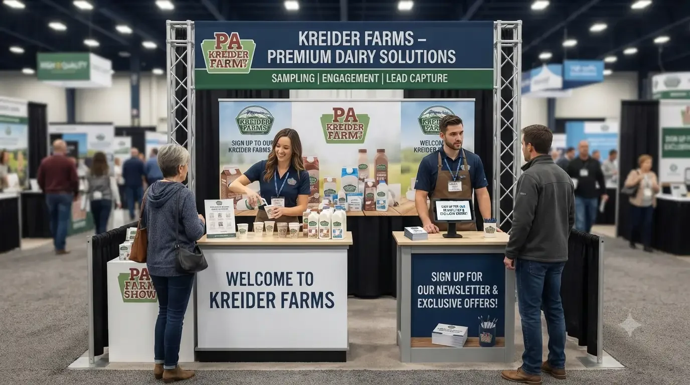 From sampling to lead capture, indoor fair activations benefit from structured booth setups and trained staff
