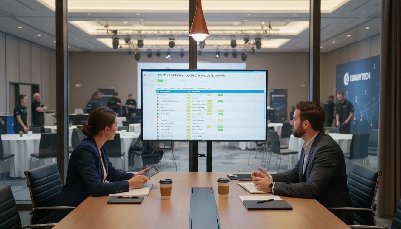 how to choose event staffing agency Arlington TX