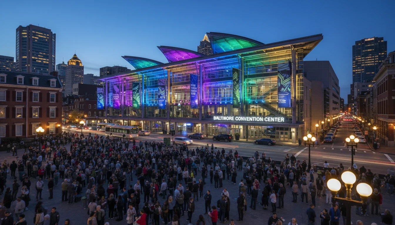 Baltimore Convention Center event space