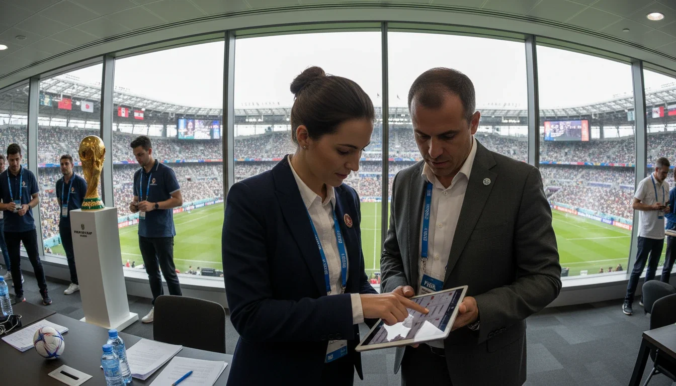 event staffing agency team briefing World Cup activation