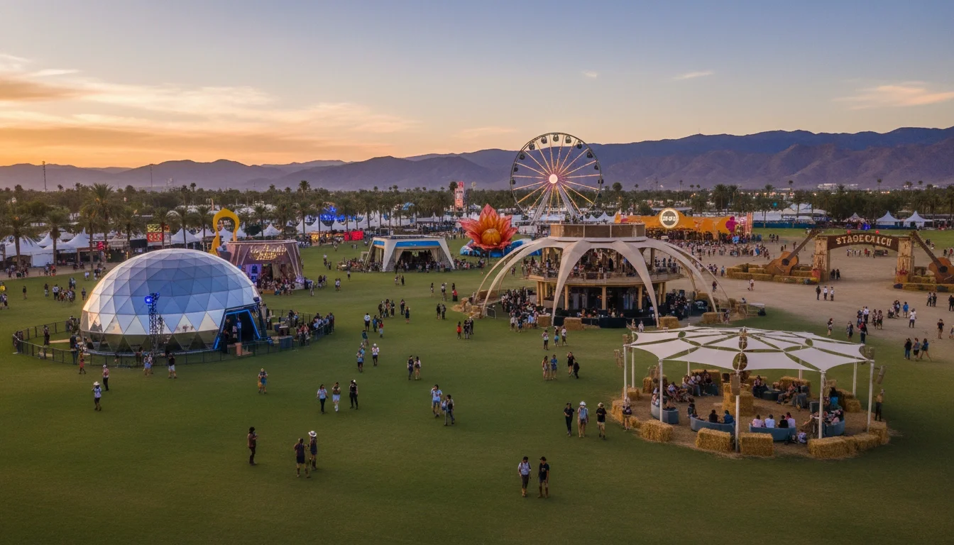 Indio's Empire Polo Club — host of Coachella and Stagecoach, two of the world's largest festival brand activation grounds