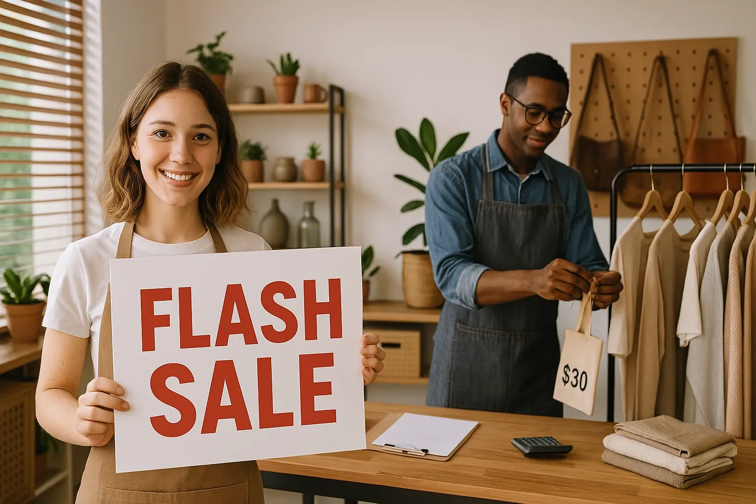 small business flash sale