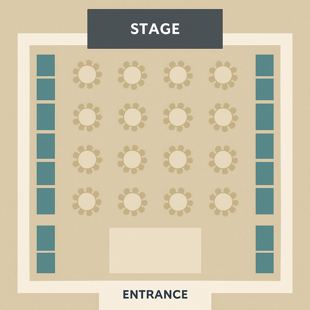event floor plan