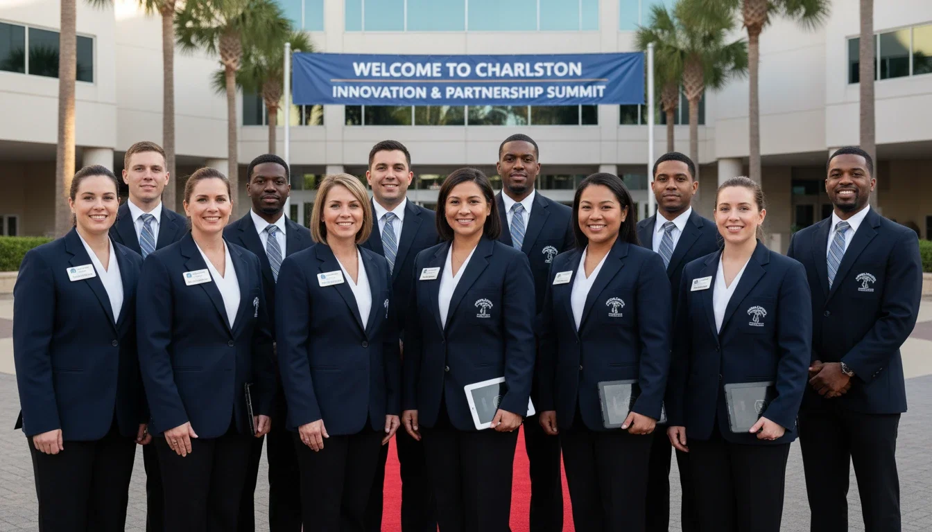 professional event staff team Charleston SC convention staffing