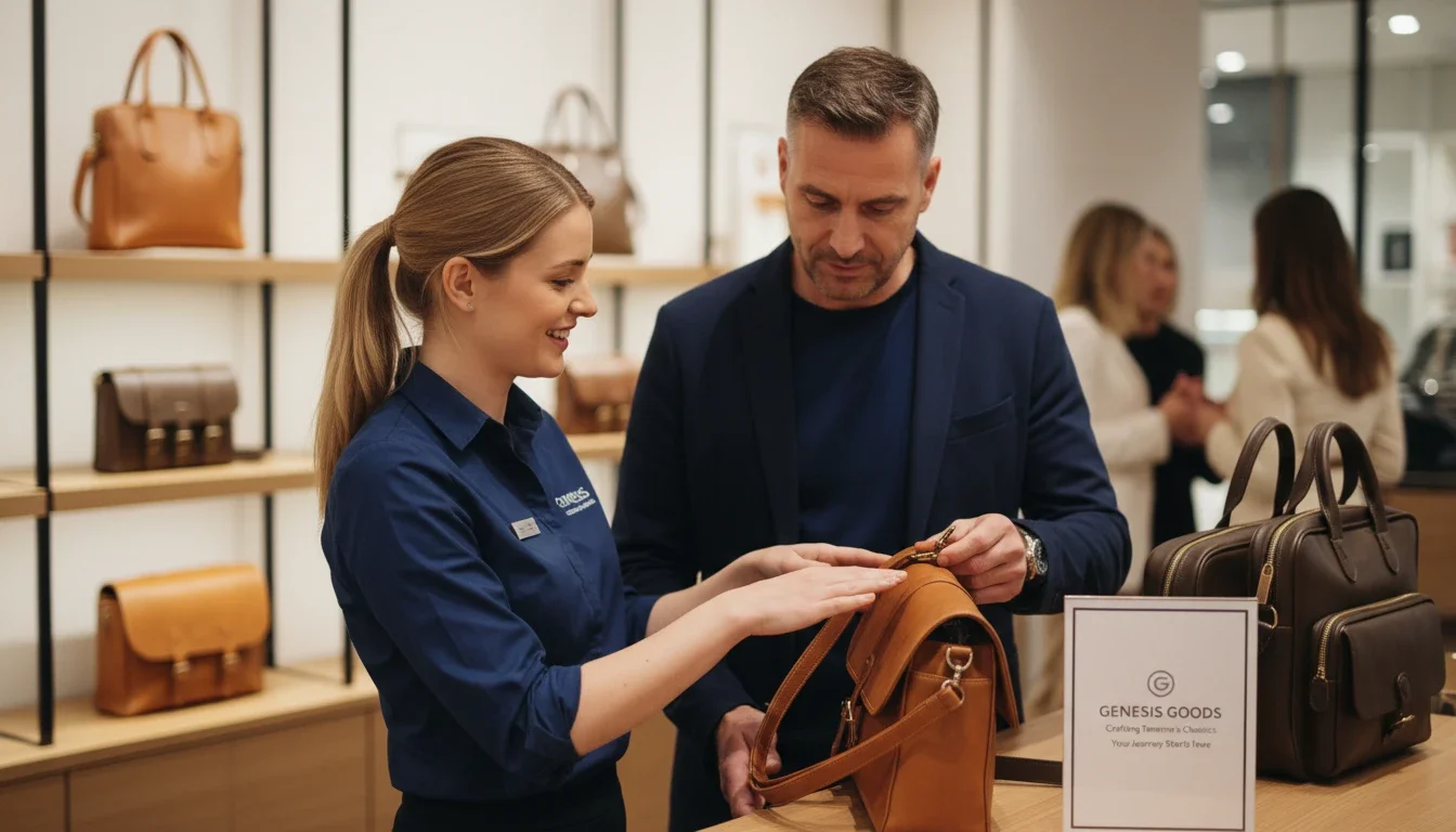 retail associate helping customer in store building customer service skills