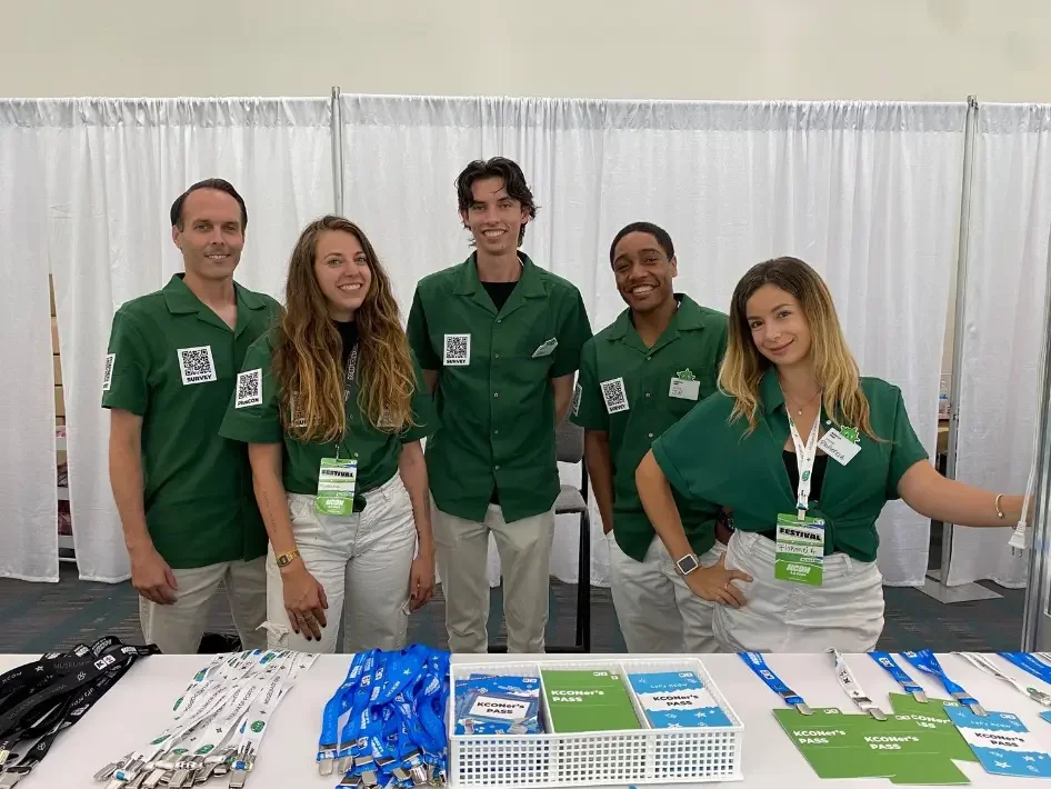 book convention staff in Atlanta