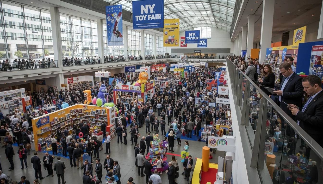 Thousands of toy industry professionals fill the Javits Center during NY Toy Fair each year