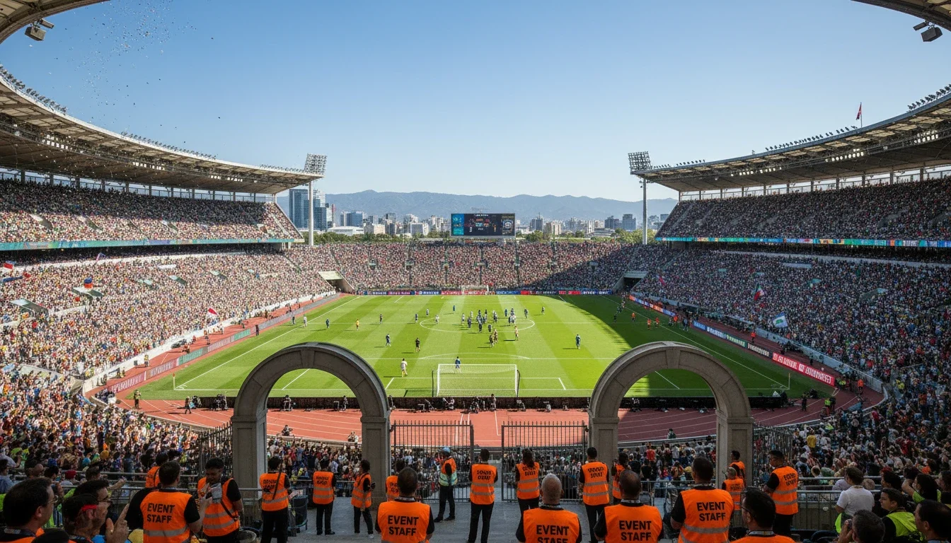 FIFA World Cup 2026 stadium event operations staff