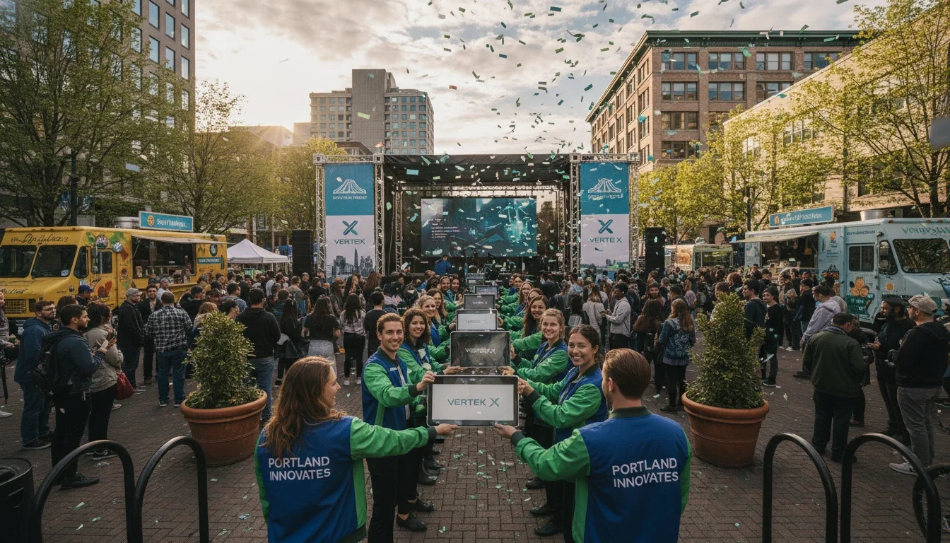 Successful Portland product launch supported by professional promotional staff