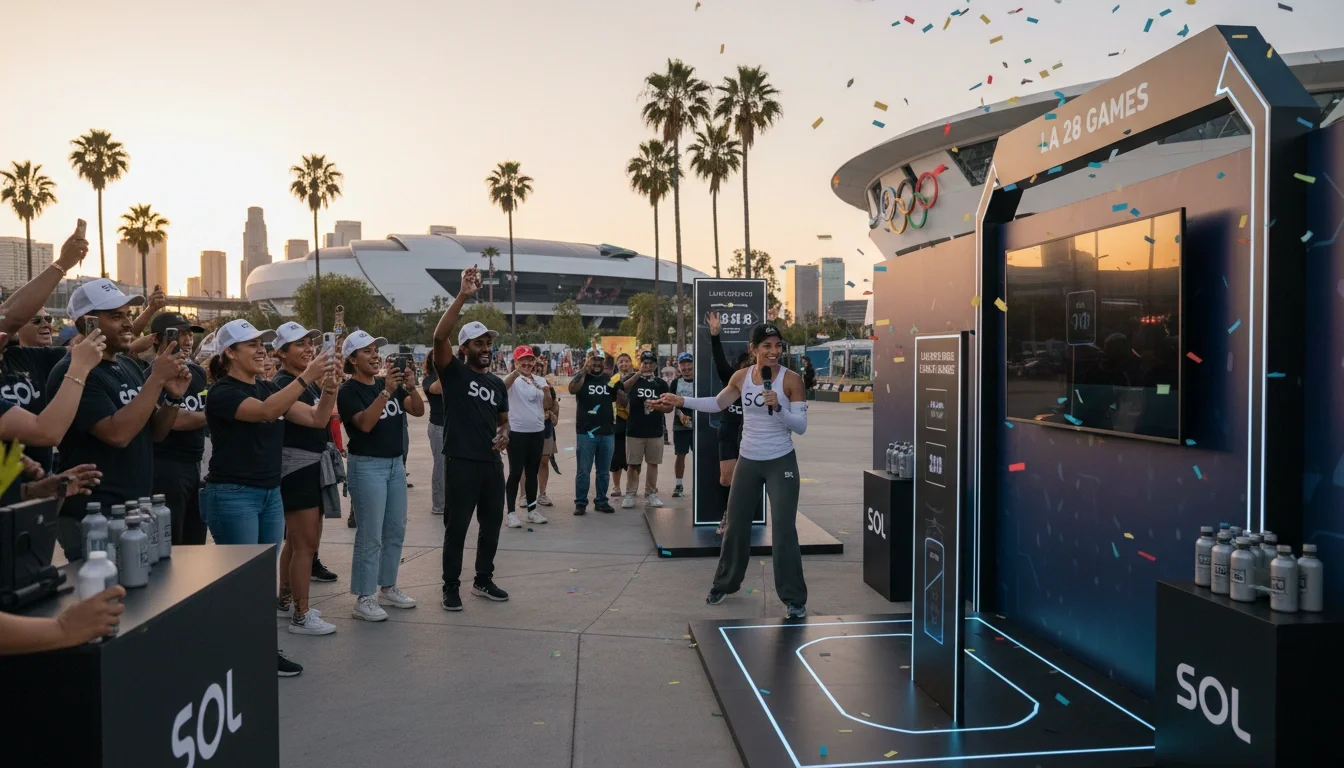 brand ambassador Olympic event activation Los Angeles 2028