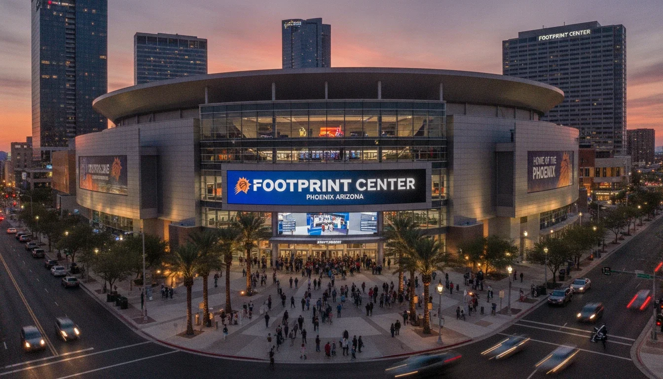 Footprint Center — Phoenix's premier indoor arena and one of the most active event venues in the American Southwest
