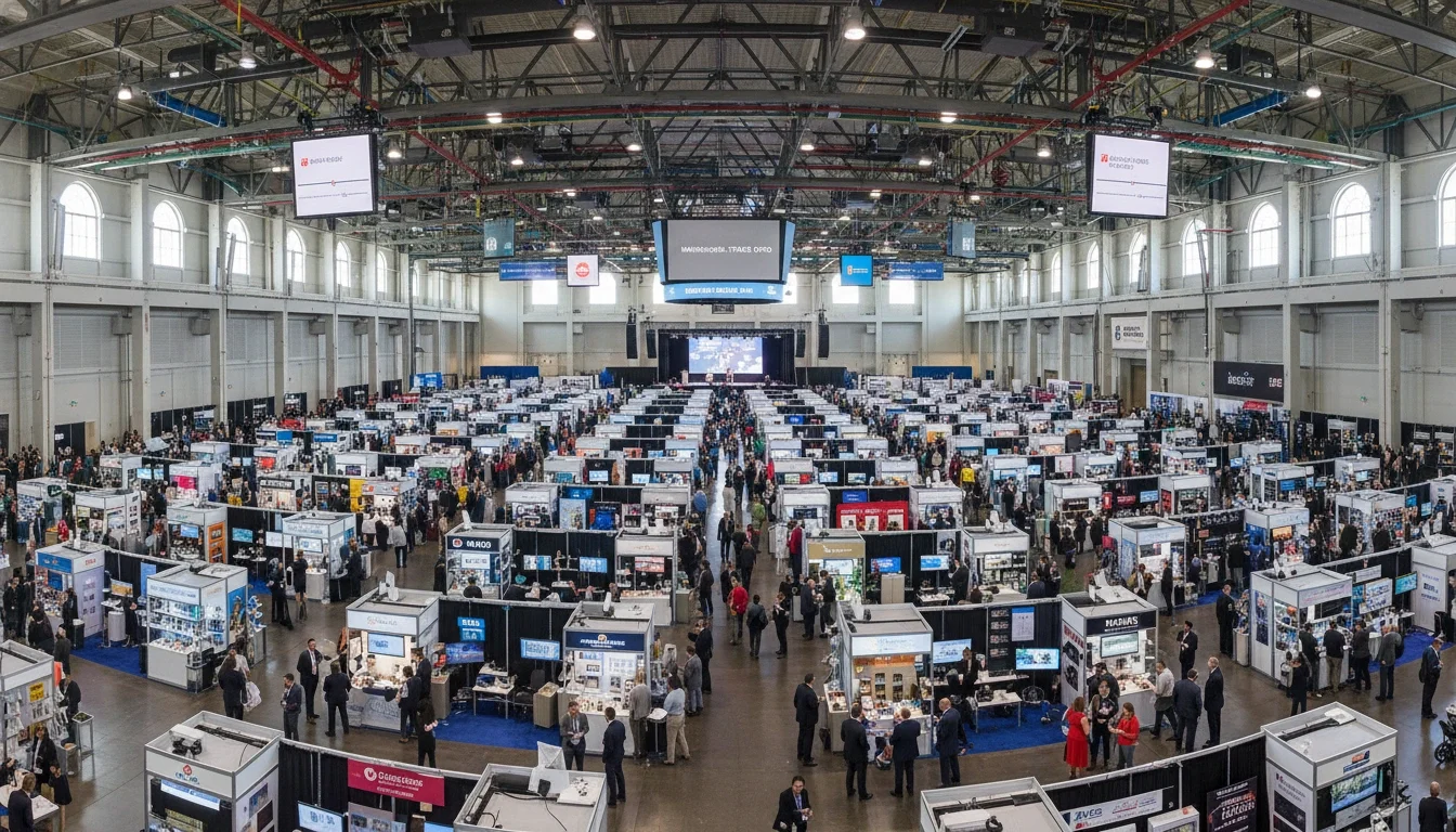 The Minneapolis Convention Center's expansive exhibit hall — ideal for trade shows, expos, and large conferences