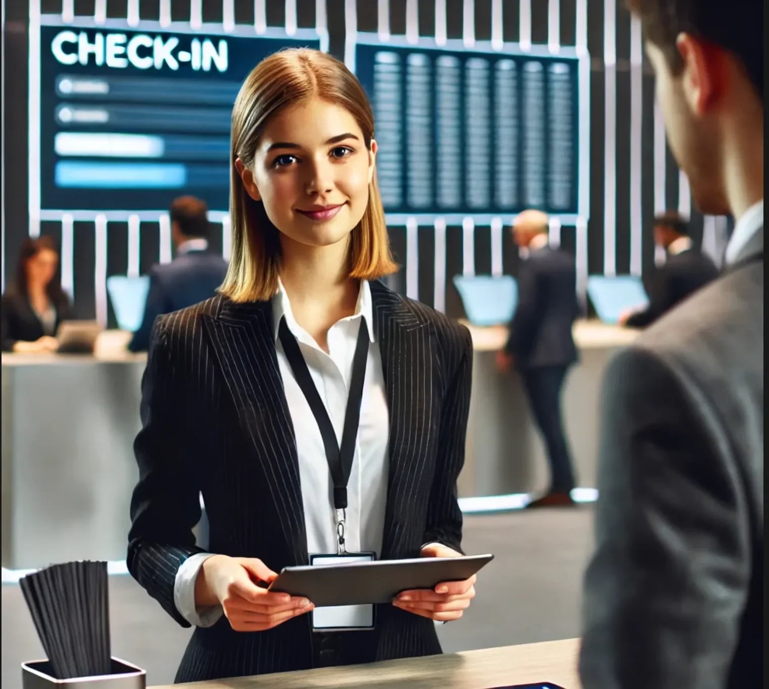 conference check in tips