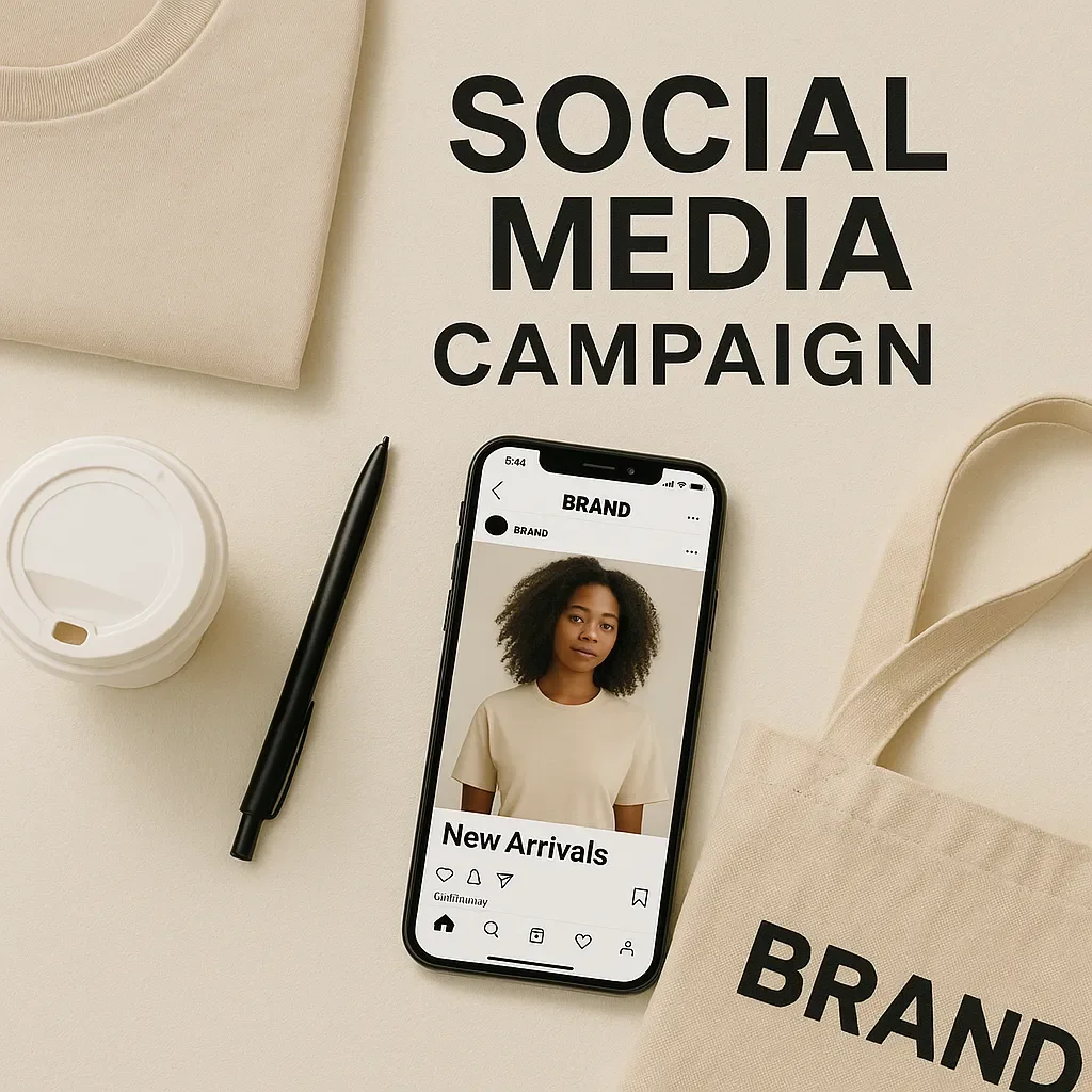 social media campaign for clothing brand