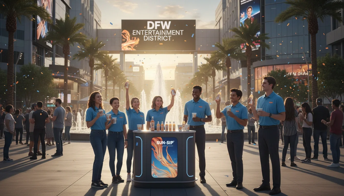 brand ambassador event staff DFW Arlington Texas activation